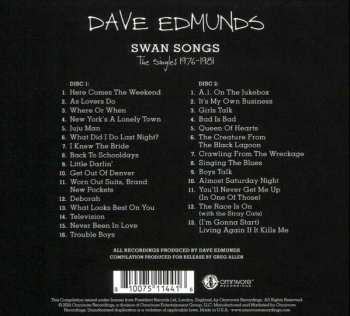 2CD Dave Edmunds: Swan Songs (The Singles 1976-1981)