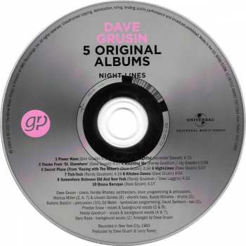 5CD/Box Set Dave Grusin: 5 Original Albums