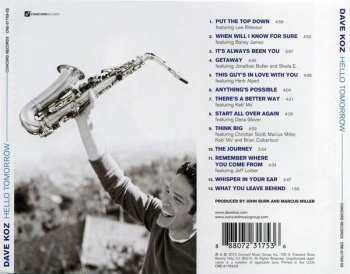 CD Dave Koz: Hello Tomorrow