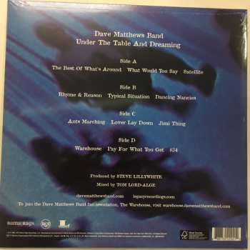 2LP Dave Matthews Band: Under The Table And Dreaming