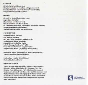 CD Dave Robb: Filling Station For Losers - Songs Of Gundermann