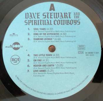 LP Dave Stewart And The Spiritual Cowboys: Dave Stewart And The Spiritual Cowboys (MULTISONIC)