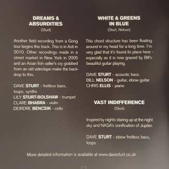 CD Dave Sturt: Dreams & Absurdities