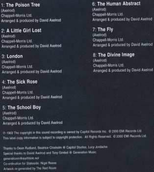 CD David Axelrod: Songs Of Experience