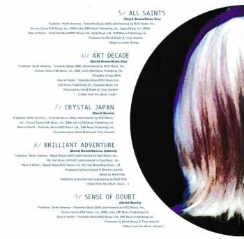 CD David Bowie: All Saints (Collected Instrumentals 1977-1999)