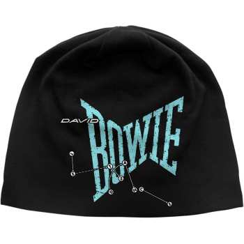 Merch David Bowie: David Bowie Unisex Beanie Hat: Let's Dance Jd Print