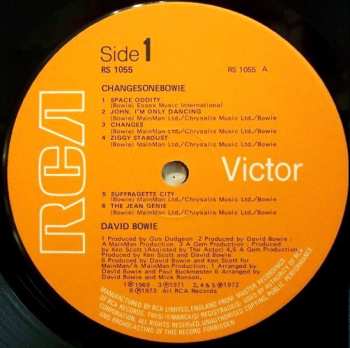 LP David Bowie: ChangesOneBowie