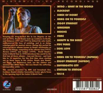 CD David Bowie: Dallas 1978 Isolar II World Tour 