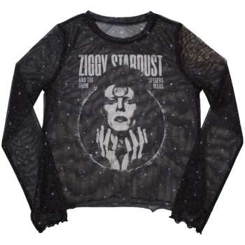 Merch David Bowie: Dámske Long Sleeve Tričko Ziggy V1