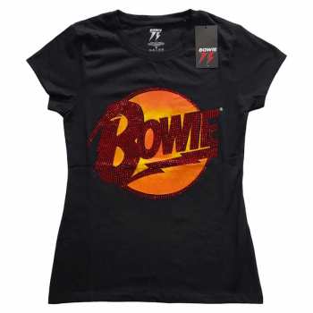 Merch David Bowie: Dámske Tričko Diamond Dogs Logo David Bowie