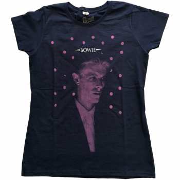 Merch David Bowie: Dámské Tričko Dots  XS