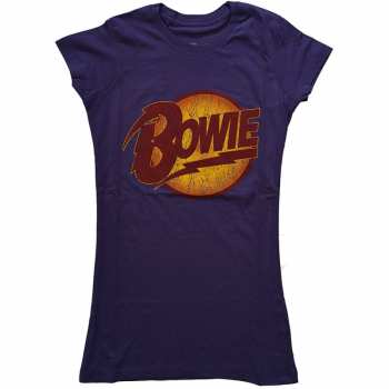 Merch David Bowie: Dámske Tričko Vintage Diamond Dogs Logo David Bowie 