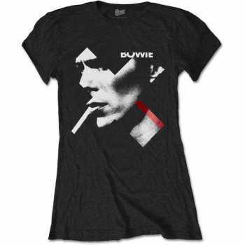 Merch David Bowie: Dámske Tričko X Smoke Red 