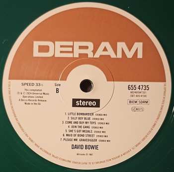 2LP David Bowie: David Bowie CLR | DLX | LTD