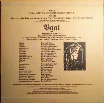 SP David Bowie: David Bowie In Bertolt Brecht's Baal LTD