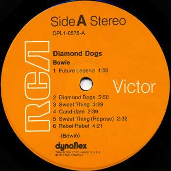 LP David Bowie: Diamond Dogs
