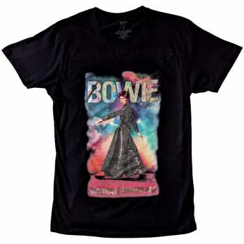 Merch David Bowie: Embellished Tričko Moonage 11 Fade