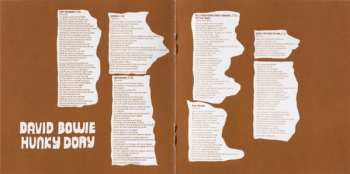 CD David Bowie: Hunky Dory DIGI