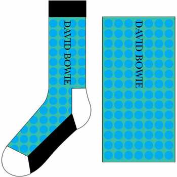 Merch David Bowie: Členkové ponožky Circles Pattern 