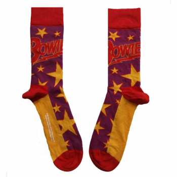 Merch David Bowie: Členkové ponožky Stars Infill 