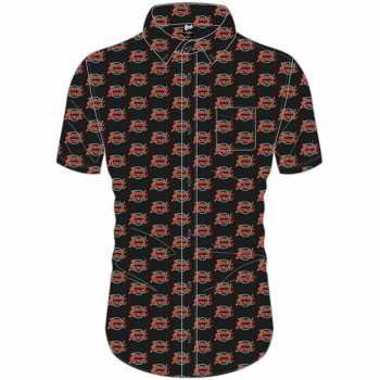 Merch David Bowie: Ležérne košele Logo David Bowie Pattern 