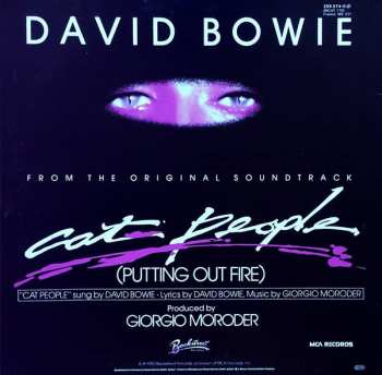 LP David Bowie: Cat People (Putting Out Fire) (From The Original Soundtrack)
