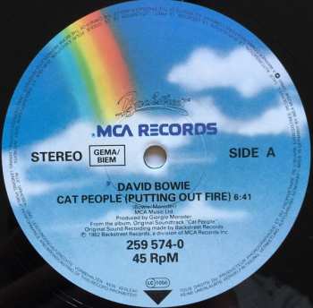 LP David Bowie: Cat People (Putting Out Fire) (From The Original Soundtrack)