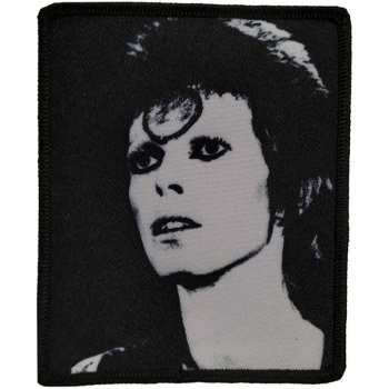 Merch David Bowie: Nášivka Black & White