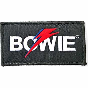 Merch David Bowie: Nášivka Flash Logo David Bowie
