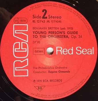 LP Sergei Prokofiev: Peter And The Wolf / Young Person's Guide To The Orchestra