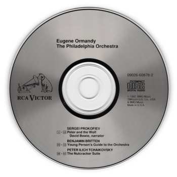 CD Sergei Prokofiev: David Bowie Narrates Prokofiev's Peter and the Wolf