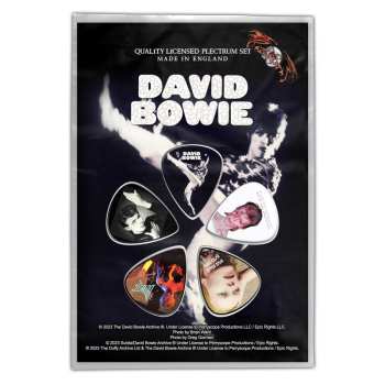 Merch David Bowie: David Bowie Plectrum Pack: The Man Who Sold The World