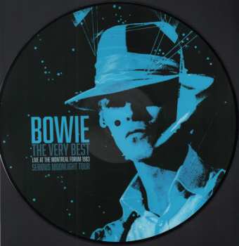LP David Bowie: The Very Best - Live At The Montreal Forum 1983 Serious Moonlight Tour PIC