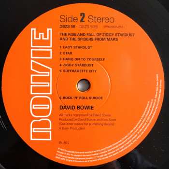 LP David Bowie: The Rise And Fall Of Ziggy Stardust And The Spiders From Mars