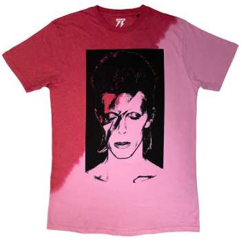 Merch David Bowie: David Bowie Unisex T-shirt: Aladdin Sane (wash Collection) (small) S