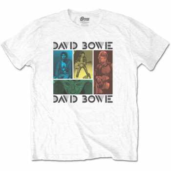Merch David Bowie: Tričko Mick Rock Photo Collage  S
