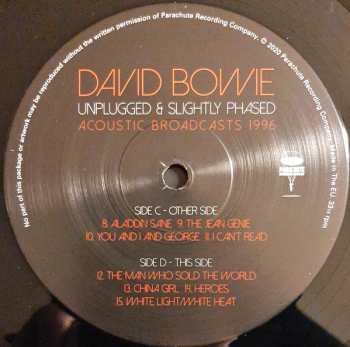 2LP David Bowie: Unplugged & Slightly Phased (Acoustic Broadcasts 1996)