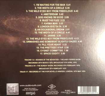 CD David Bowie: Wild Eyed Boy . Live & Sessions 1970