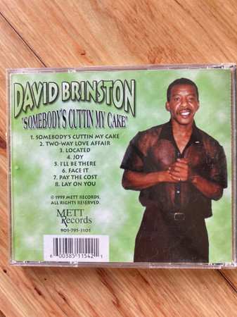 CD David Brinston: Somebody's Cuttin My Cake