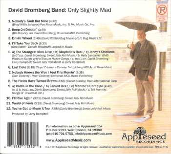 CD David Bromberg Band: Only Slightly Mad