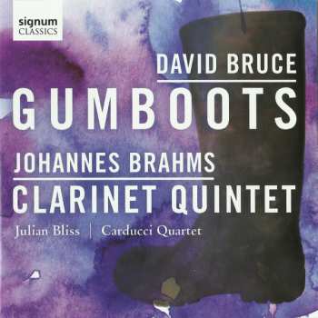 Album Johannes Brahms: David Bruce: Gumboots / Johannes Brahms: Clarinet Quintet