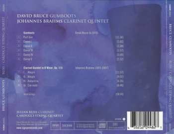 CD Johannes Brahms: David Bruce: Gumboots / Johannes Brahms: Clarinet Quintet
