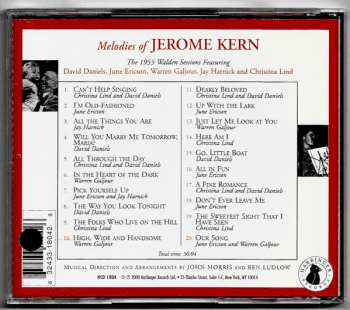 CD David Daniels: Melodies Of Jerome Kern: The 1955 Walden Sessions