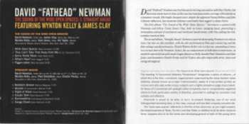 CD David "Fathead" Newman: The Sound Of The Wide Open Spaces ! + Straight Ahead