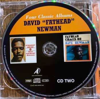 2CD David "Fathead" Newman: Four Classic Albums