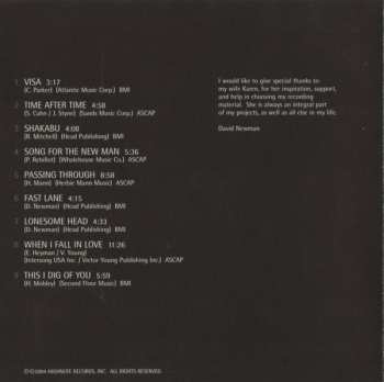 CD David "Fathead" Newman: Song For The New Man