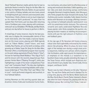 CD David "Fathead" Newman: Song For The New Man