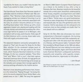 CD David "Fathead" Newman: Song For The New Man