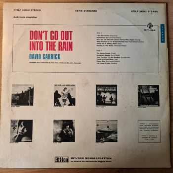 LP David Garrick: Don't Go Out Into The Rain
