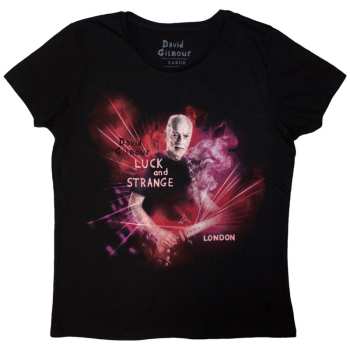 Merch David Gilmour: Dámske Tričko Luck & Strange London